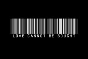 love, Bought, Bw, Barcode, Black