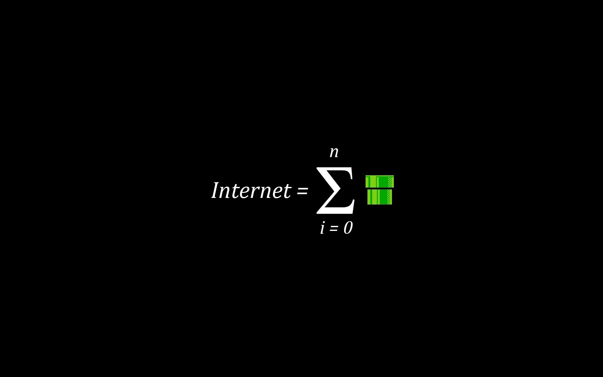 internet, Equation Wallpaper