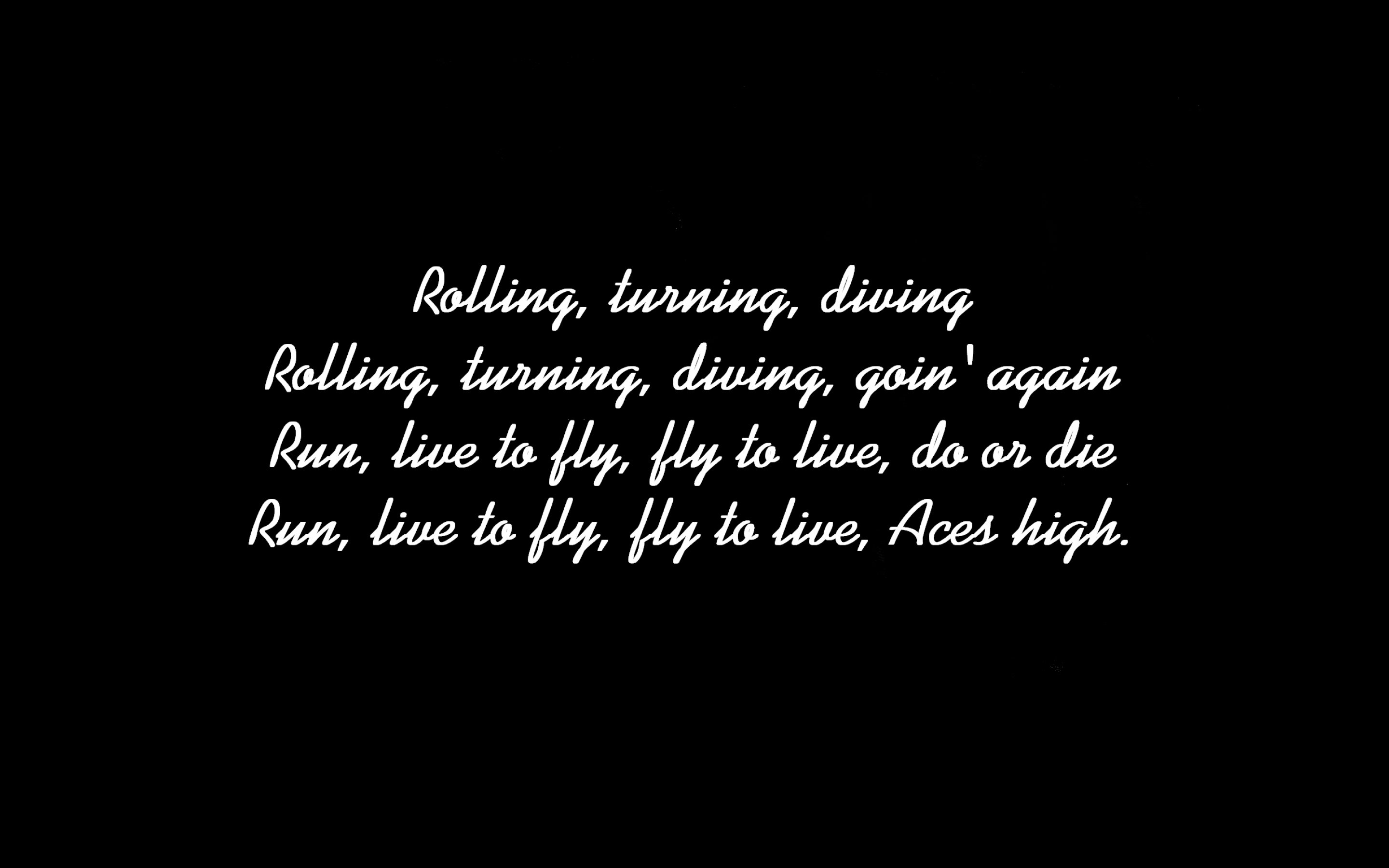 iron, Maiden, Heavy, Metal, Power, Poster, Text, Typography, Quote Wallpaper