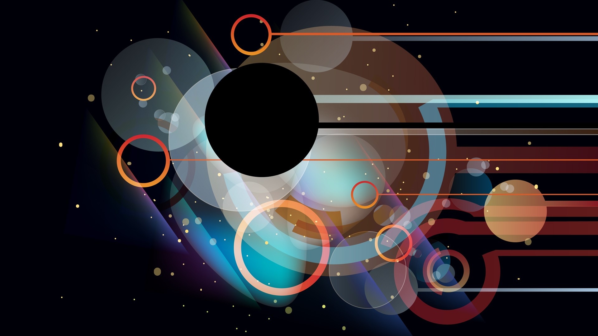 circles, Stripes Wallpaper