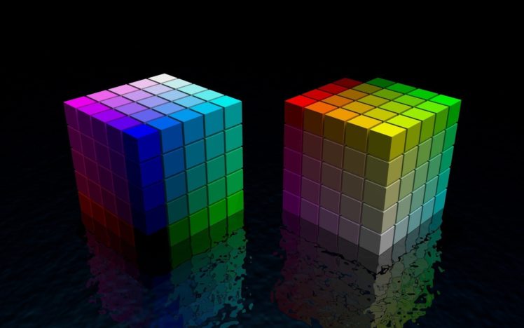 color, Cubes, 3d HD Wallpaper Desktop Background