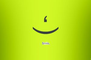 green, Text, Smiling, Simple, Background, Green, Background