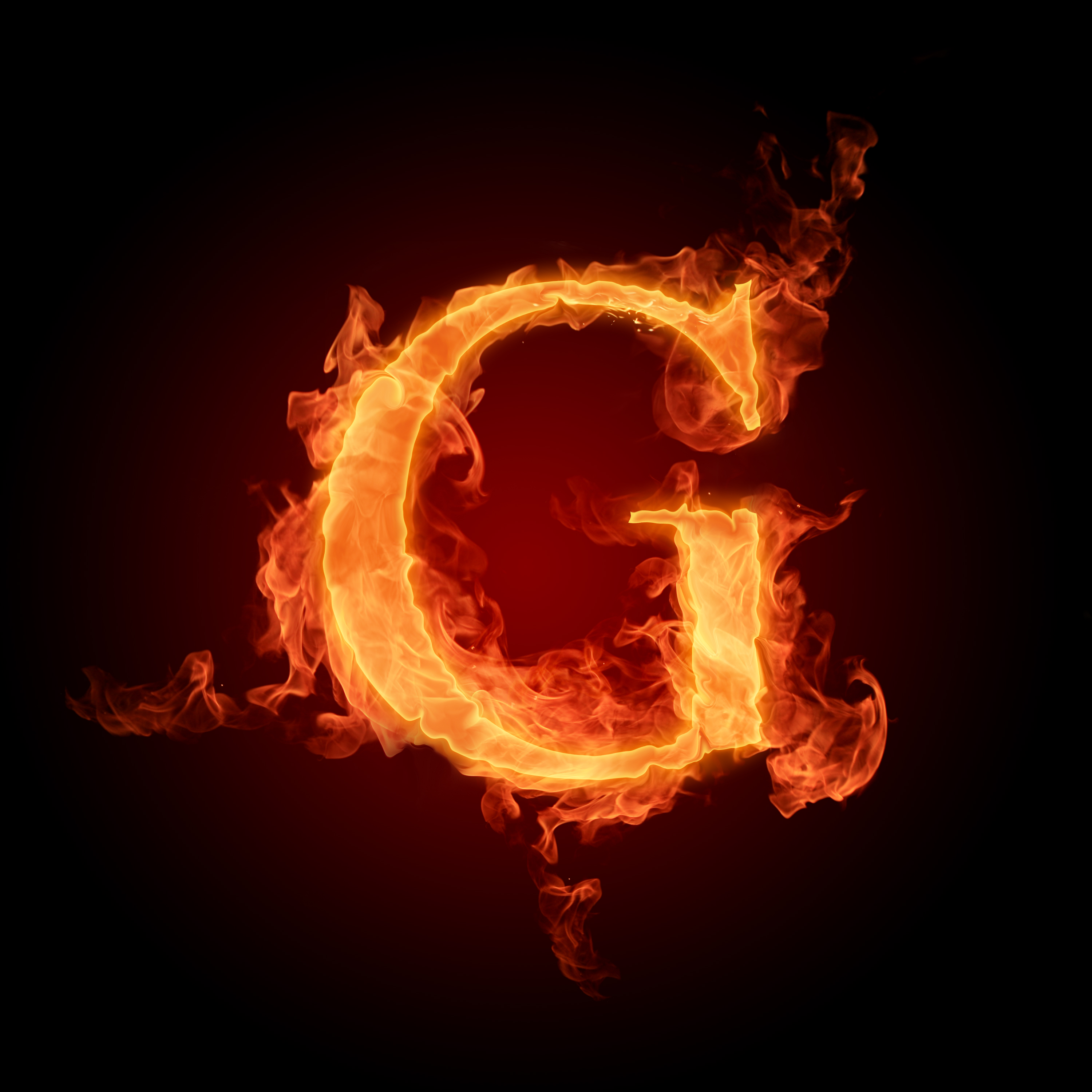flames, Fire, Typography, Alphabet, Letters Wallpaper