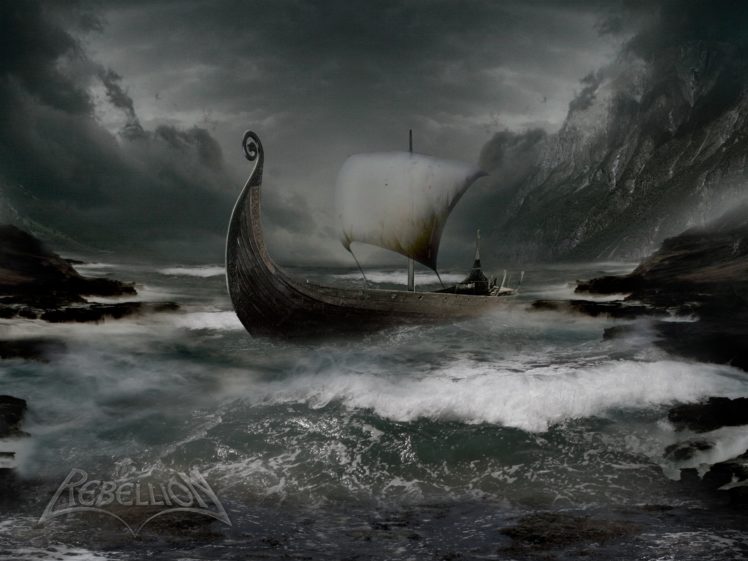 ocean, Waves, Storm, Ships, Terror, Sea HD Wallpaper Desktop Background