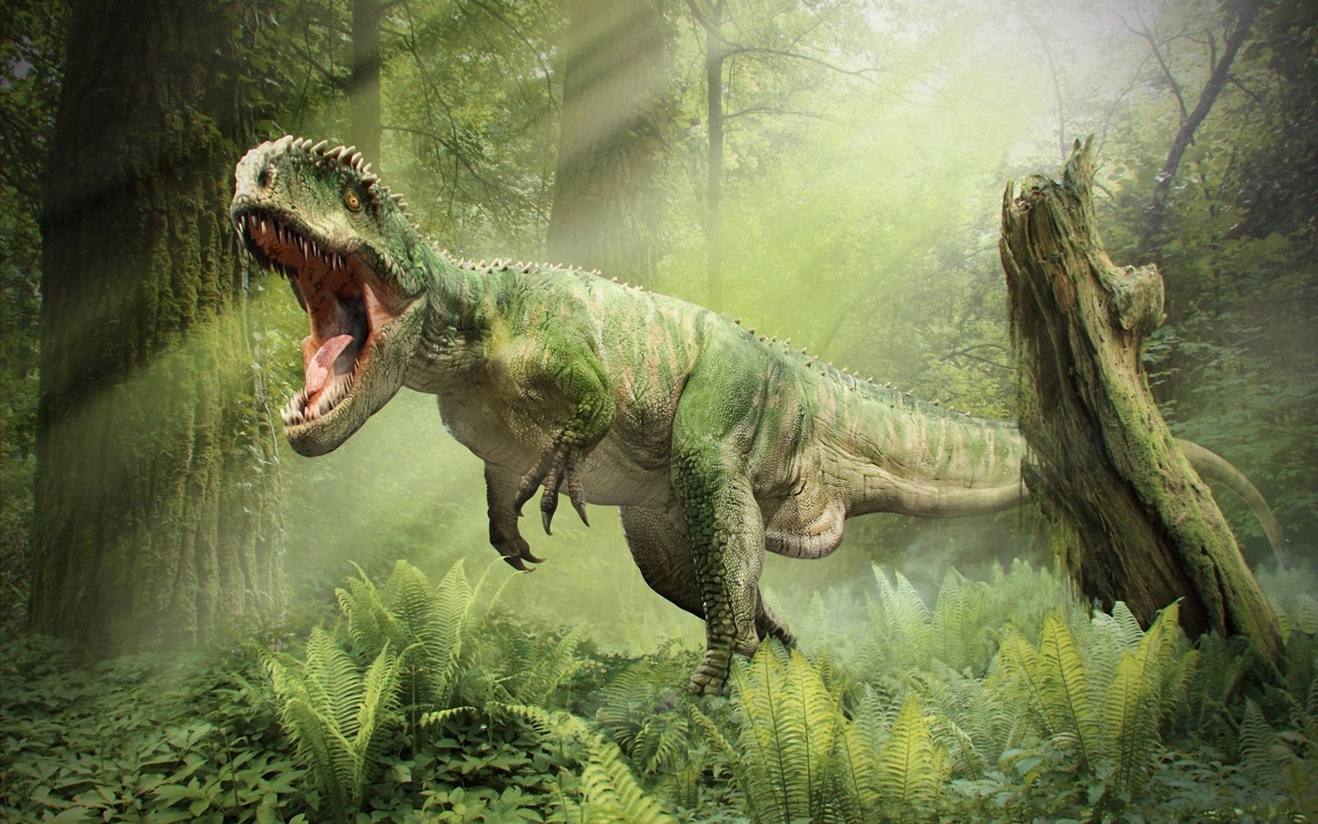 Download hd wallpapers of 75114-tyrannosaurus, Rex, Roar, T-rex, Dinosaur. 