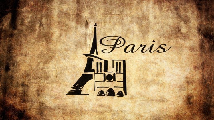 paris, France, Logos HD Wallpaper Desktop Background