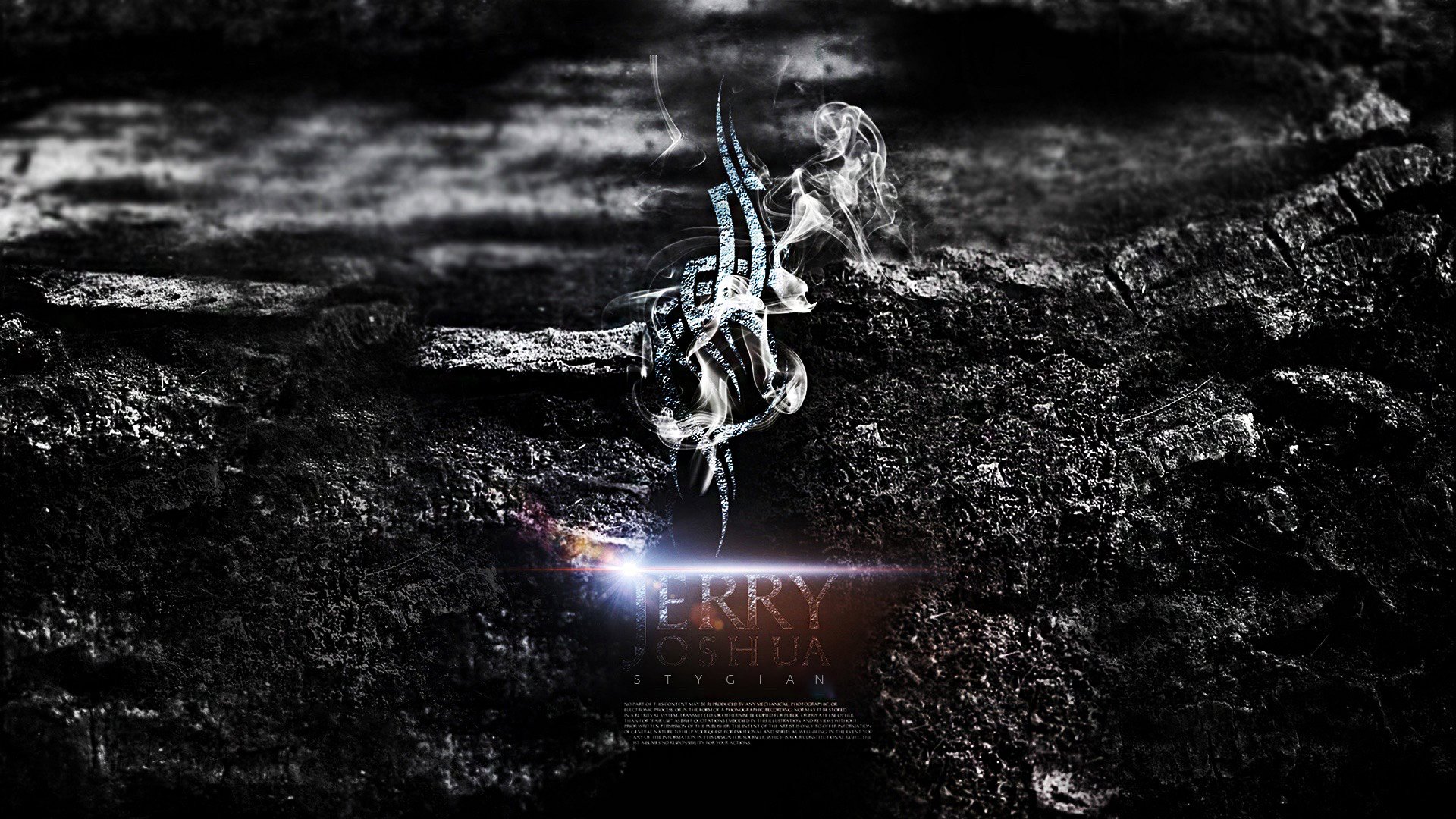 jerryjoshua, Logotype Wallpaper