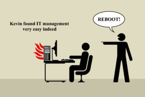 computers, Fire, Help, Reboot, Parody