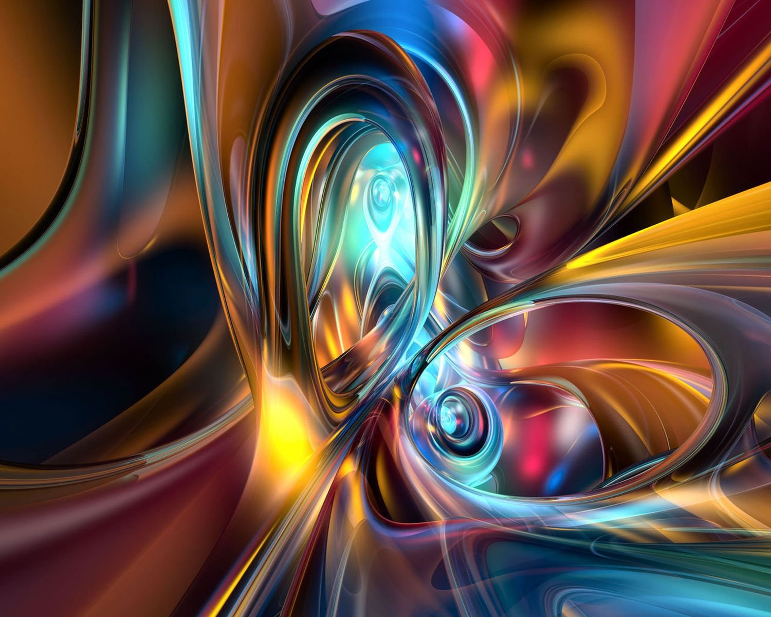 abstracto, 3d, Tubos, Colores Wallpapers HD / Desktop and Mobile ...