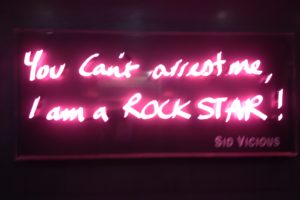 neon, Sign, Architecture, Quote, Typography, Text, Sid, Vicious, Punk, Rock, Roll, Hard