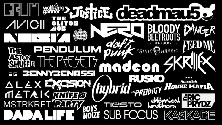 daft, Punk, Deadmau5, Justice, Hybrid, Skrillex, Nero, Boys, Noize, Danger, Feed, Me, Knife, Party, Dada, Life, Kaskade, Rusko, Avicii HD Wallpaper Desktop Background
