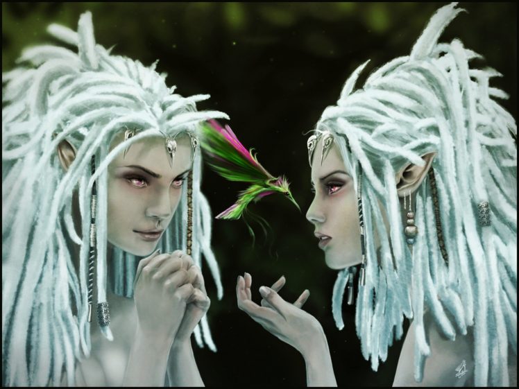 Girls Dreadlocks Witch Occult Fantasy Witches Women