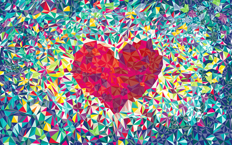 love, Heart, Abstract, Pattern, Patterns, Mood, Bokeh HD Wallpaper Desktop Background