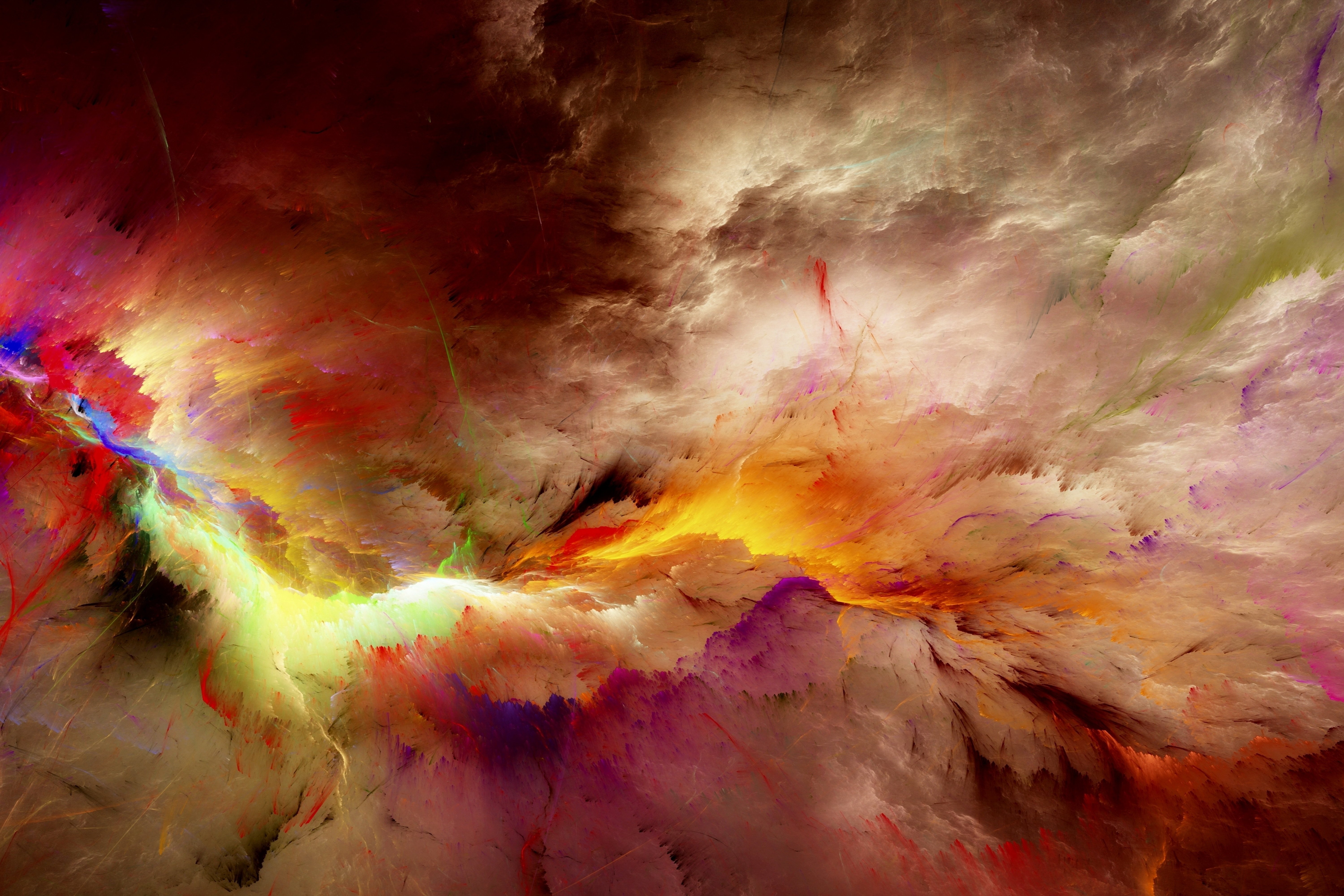 abstract, 3d, Graphics, Psychedelic, Nebula, Space, F Wallpaper