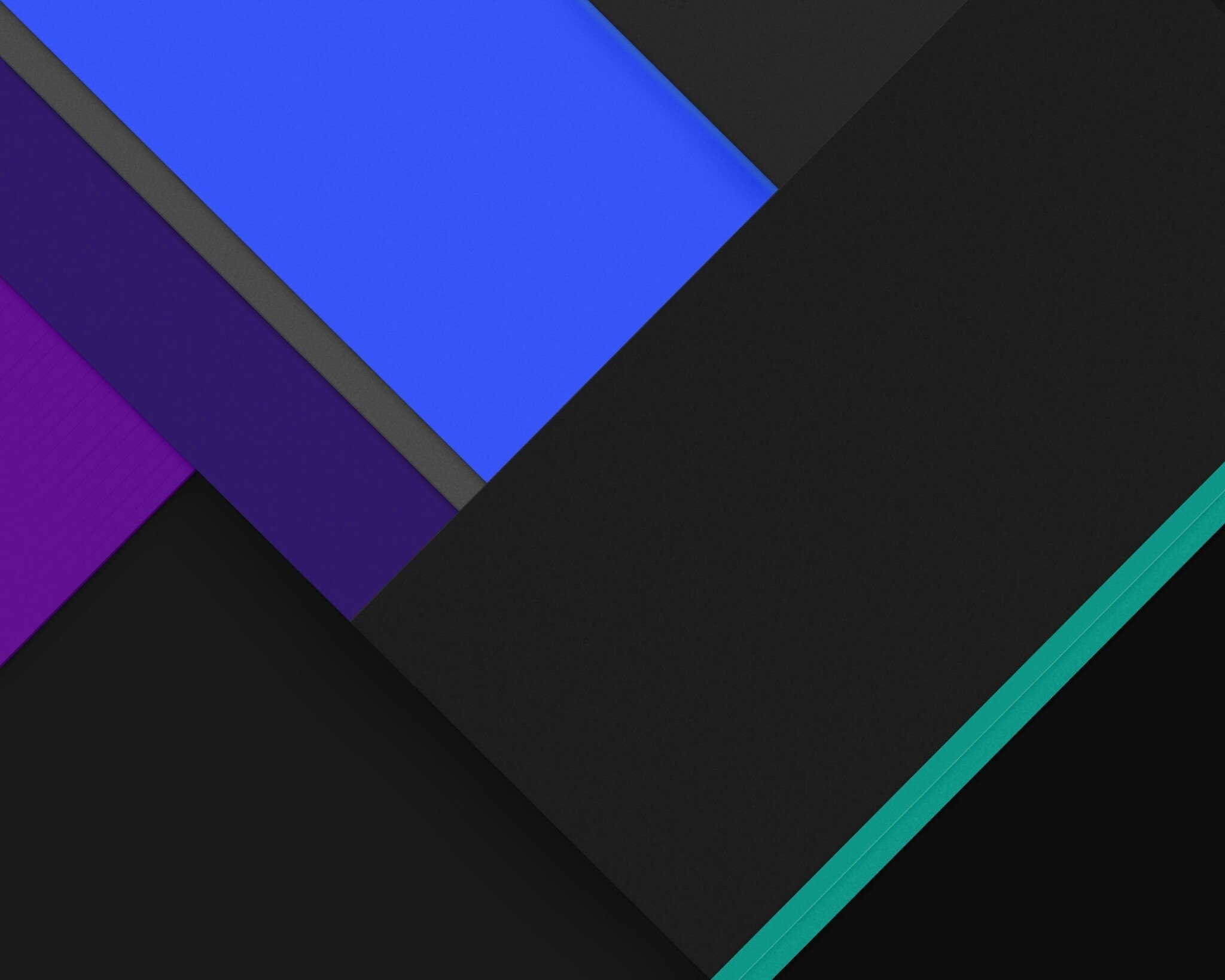 android, Line, Blue, Black, Abstraction Wallpaper