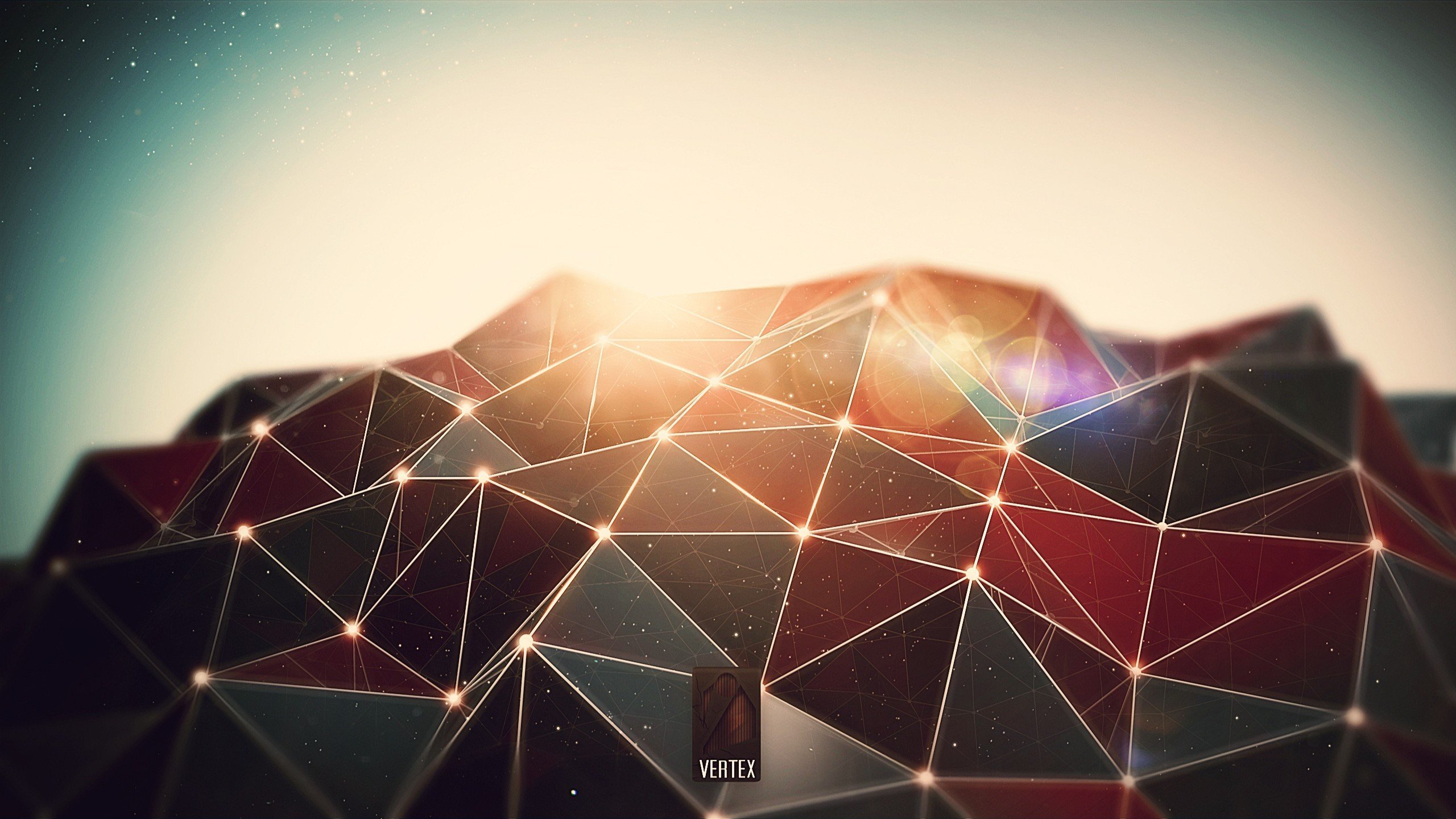 3d, Dome, Space, Stars, Psychedelic Wallpaper