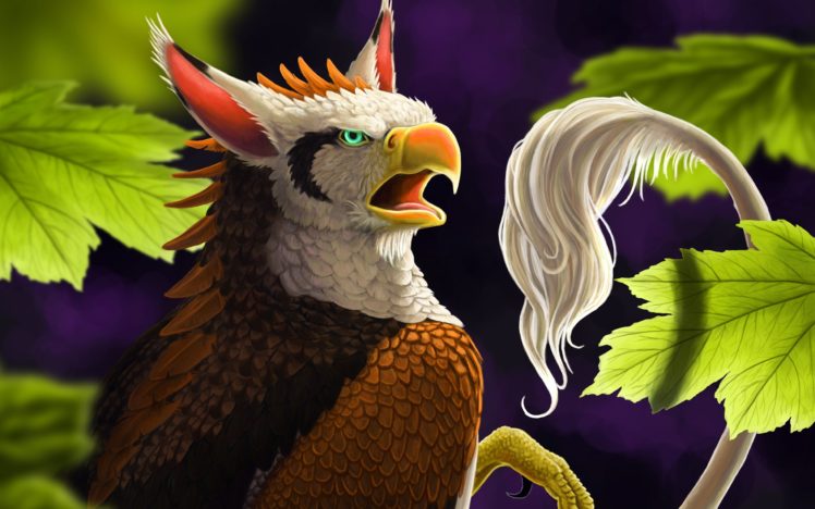 griffin, Creature, Birds HD Wallpaper Desktop Background