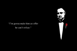 the, Godfather, Black, Offer, Mafia, Movie, Movies