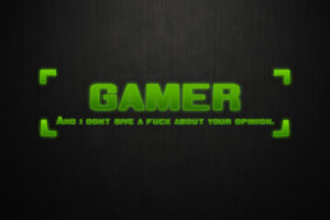 green, Text, Gamers