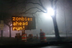 zombies, Signs