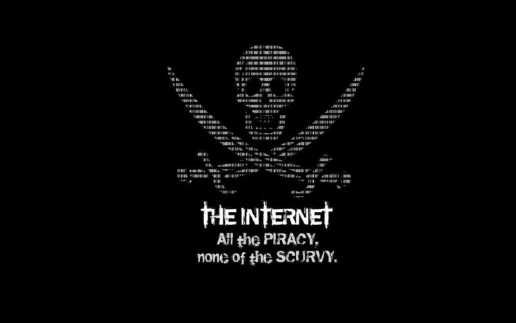 internet, Piracy, Binary HD Wallpaper Desktop Background