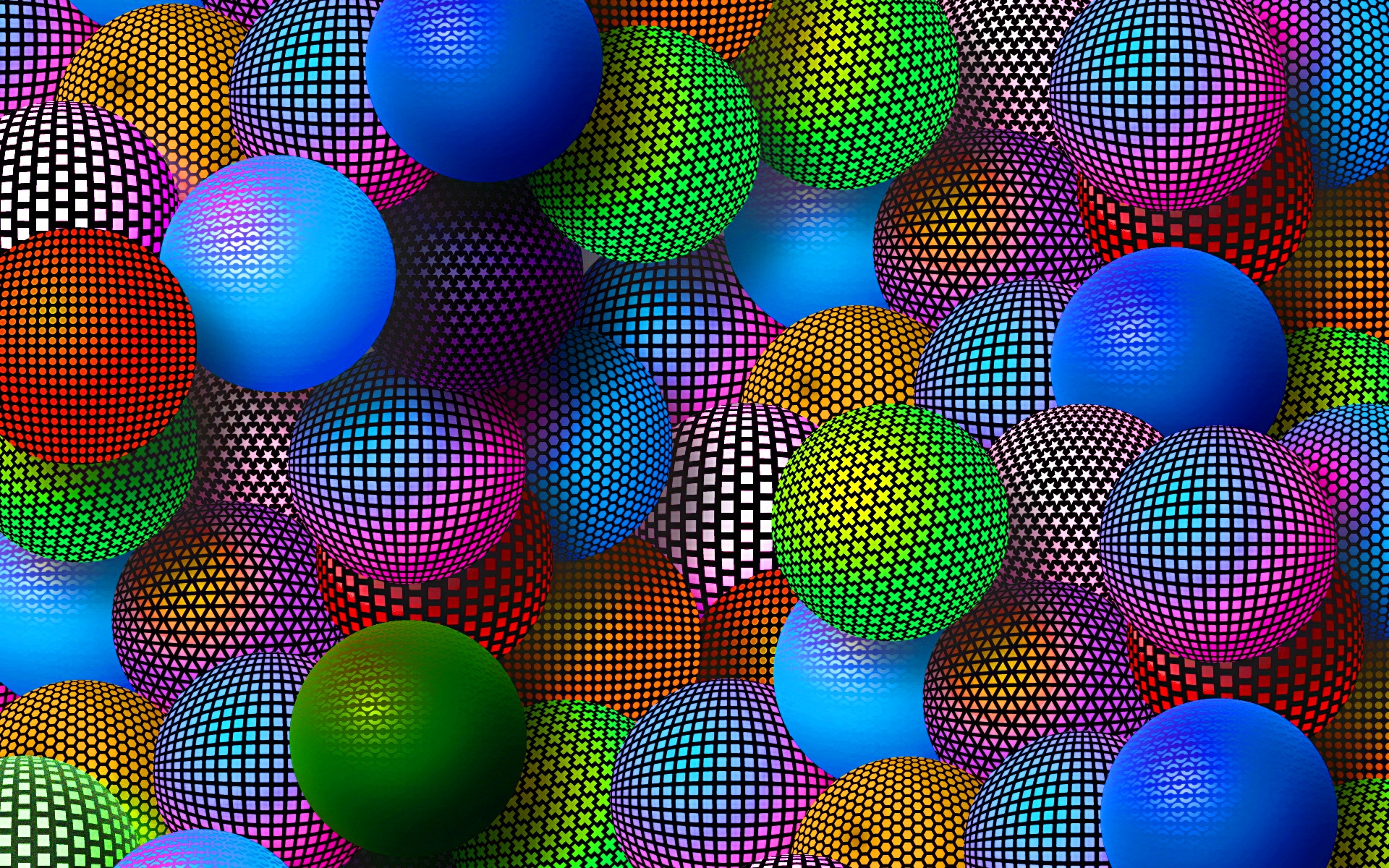 geometry, 3d, Graphics, F Wallpaper