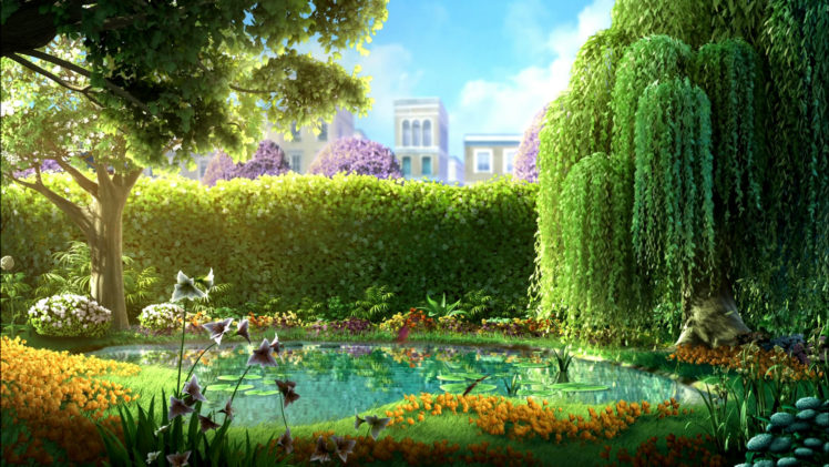 park, Summer, Pond, Tree, Flower, Trees, Garden Wallpapers HD / Desktop and  Mobile Backgrounds