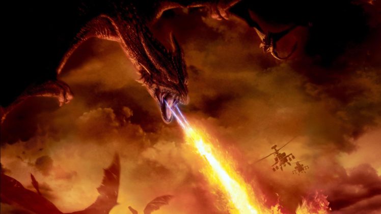 reign, Of, Fire, Dragon, Fire, Helicopter, London, Movies, Movie, Dragons, Battle HD Wallpaper Desktop Background