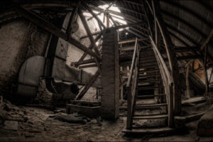 urban, Decay, Abandon, Deserted, Stairs, Apocalyptic, Building, Ruins