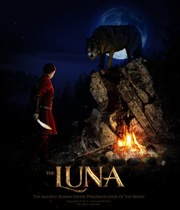 the, Luna HD Wallpaper Desktop Background