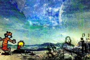 calvin, And, Hobbes, Comics, Dark, Stars, Surreal