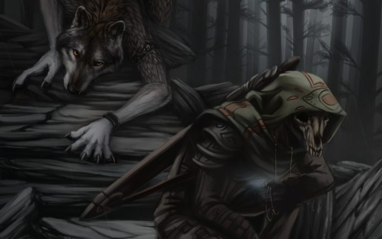 werewolf, Reaper, Fantasy HD Wallpaper Desktop Background