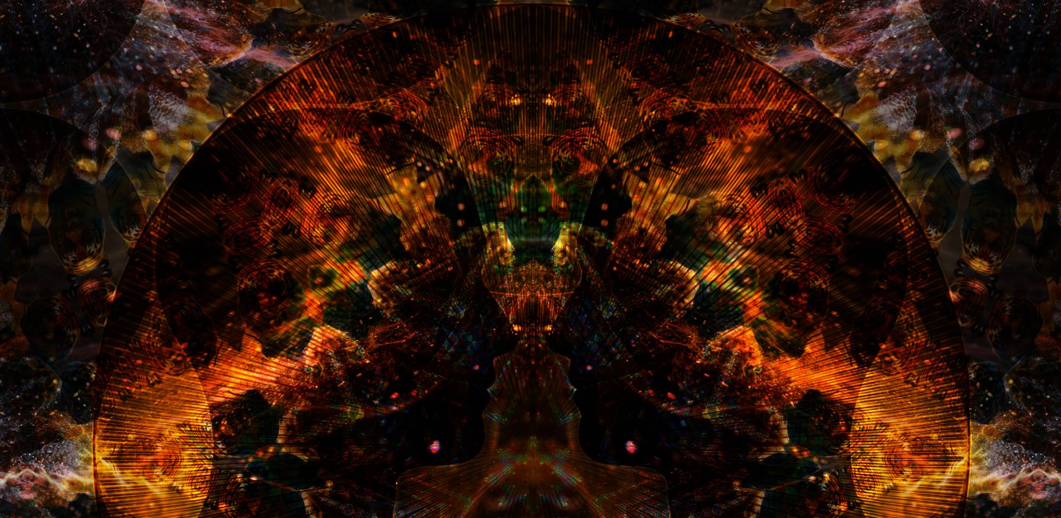 psychedelic, Bokeh Wallpaper