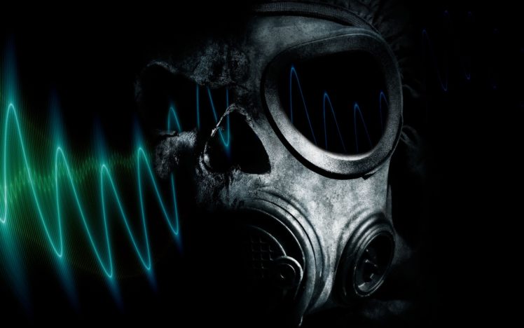 horror, Gas, Masks HD Wallpaper Desktop Background