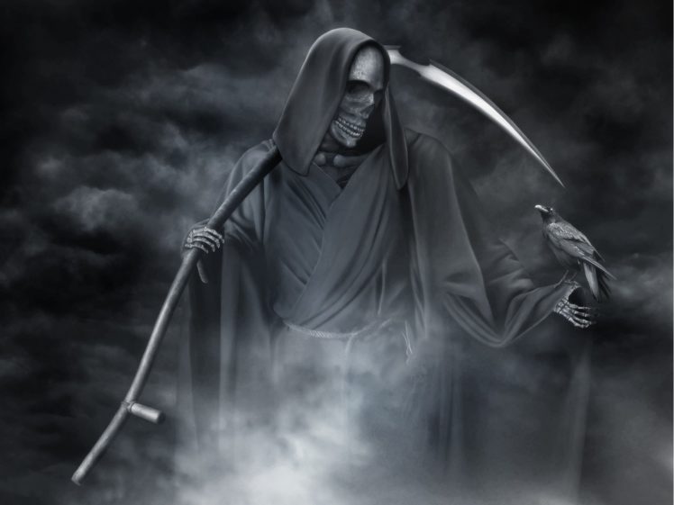 death, Crow, Grim, Reapers HD Wallpaper Desktop Background