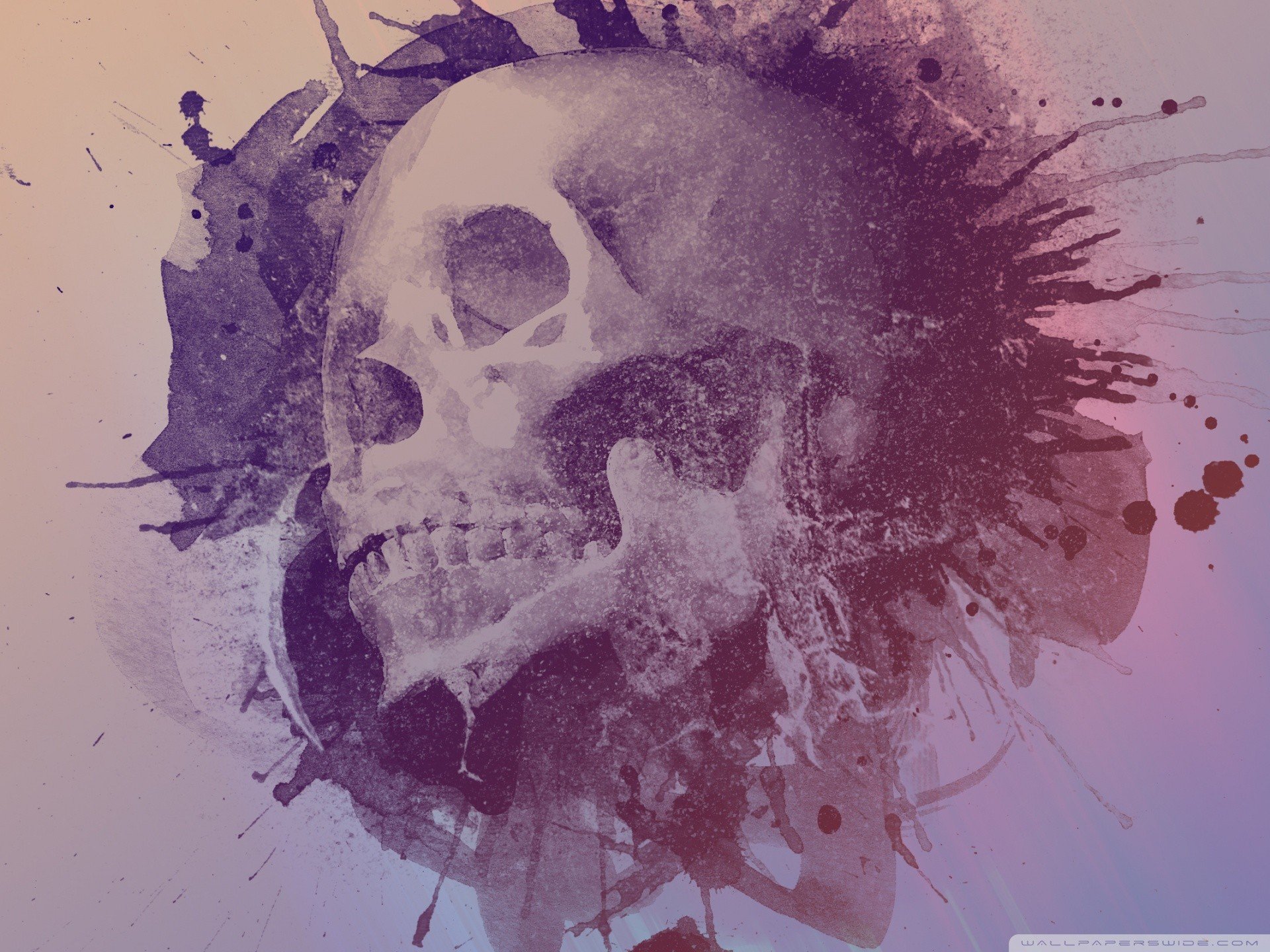 skulls, Design, Artwork Wallpaper