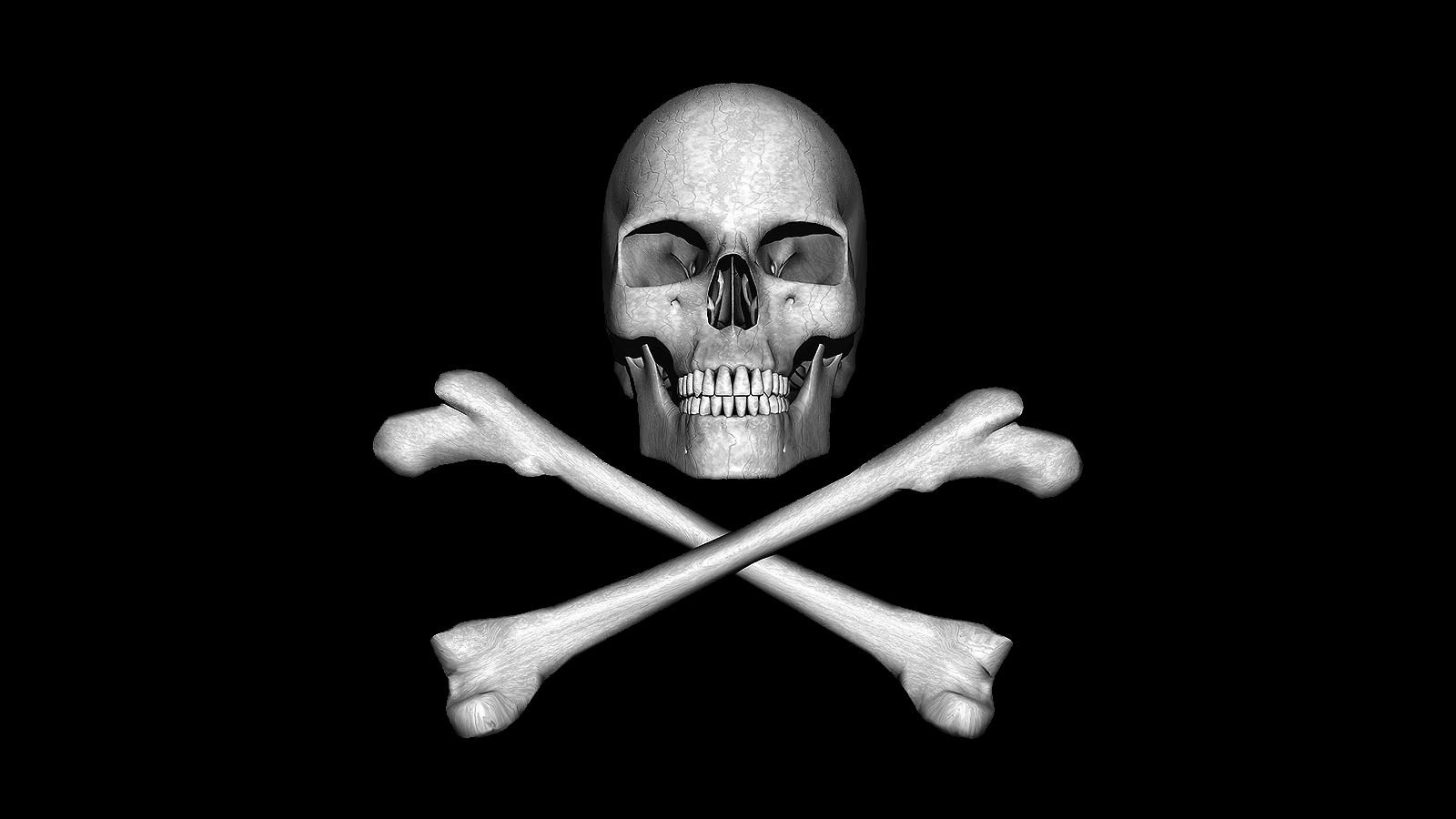 skulls, Cgi, Pirates Wallpaper