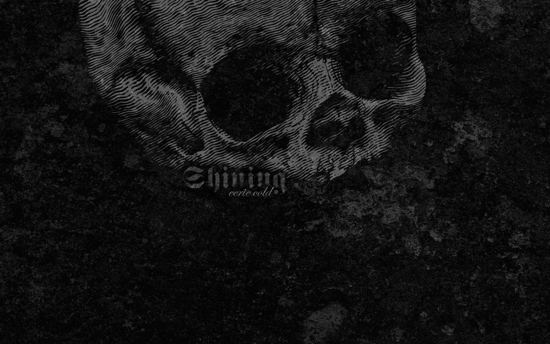 skulls, Black, Metal, Cold, Shining, Textures Wallpaper