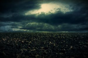 clouds, Dark, Storm, Fields, Dirt, Skyscapes