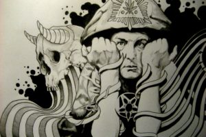 aleister, Crowley, Occult, Satanic, Satan, Psychedelic