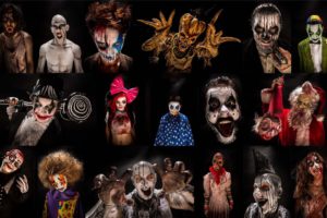 dark, Monster, Halloween, Horror, Evil, Blood, Collage, Poster