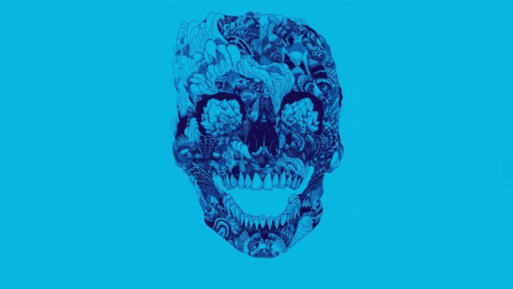 skulls, Indie HD Wallpaper Desktop Background