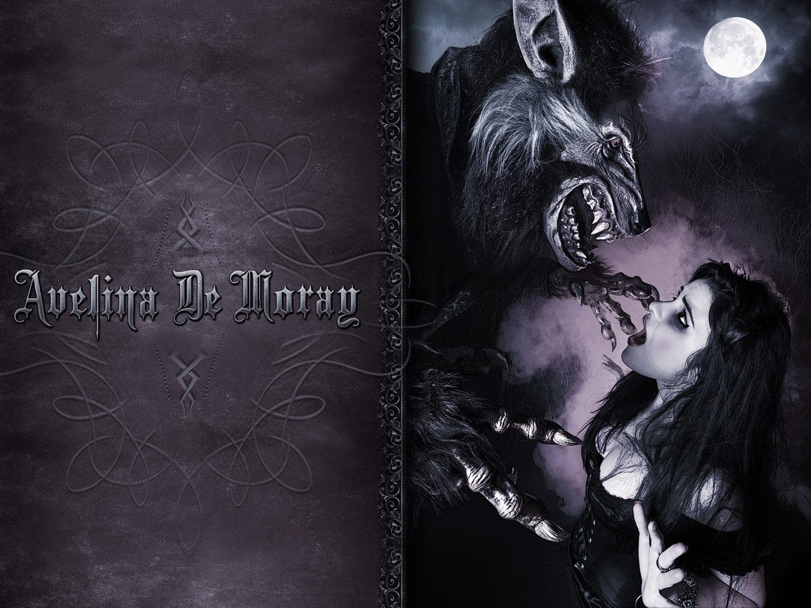 avelina, De, Moray, Vampires, Werewolves, Horror, Halloween Wallpaper