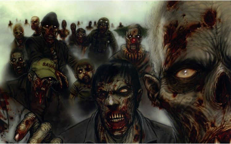 zombies HD Wallpaper Desktop Background
