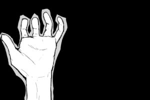 black, Bw, Hand, Sketch, Drawing, Vector