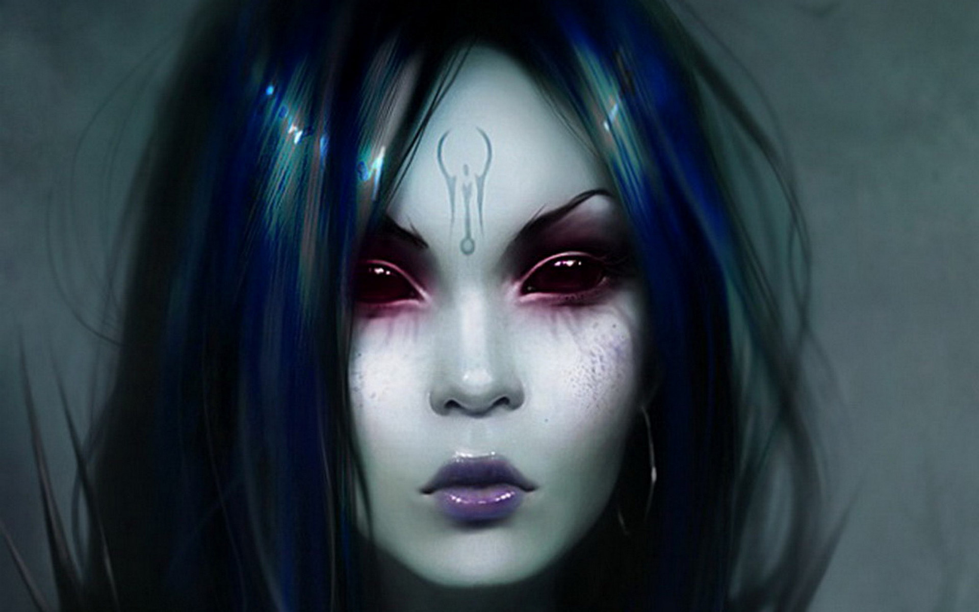 Вампирша с синими глазами