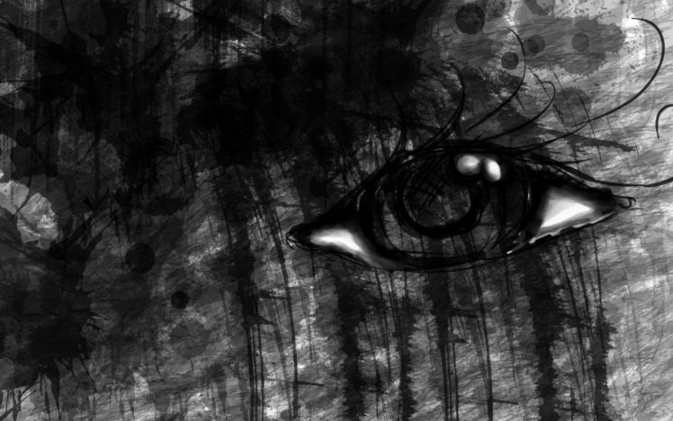 gothic, Eye, Eyes, Evil, Emo HD Wallpaper Desktop Background