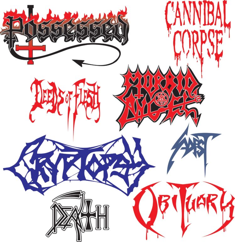 death metal logo generator