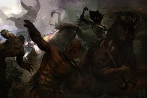 dark, Creepy, Scary, Horror, Evil, Art, Artwork