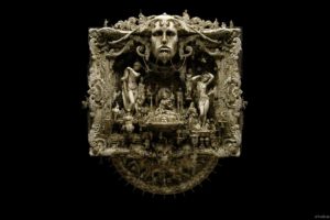 kris, Kuksi, Art, Sculptures, Dark, Jpg